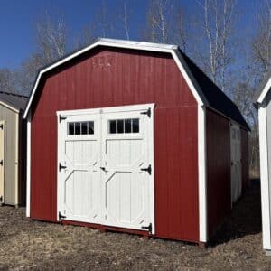 12x24 Mountain Red Lofted Barn