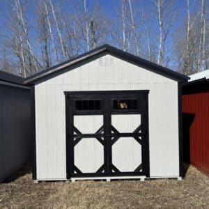 12x20 Gray Gable Shed