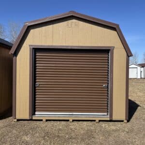 12x16 Buckskin Lofted Barn