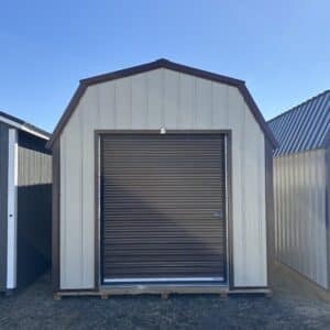 10x16 Light Stone Lofted Barn