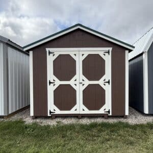 10x10 Brown Gable Shed