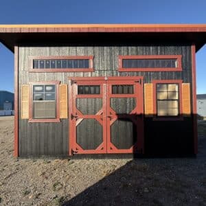 10x16 Black Garden Villa